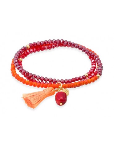 Pulsera ZEN NEÓN NARANJA...