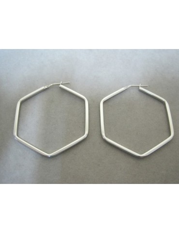 Pendientes aro plata forma...