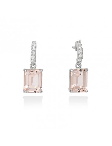 Pendientes novia color...