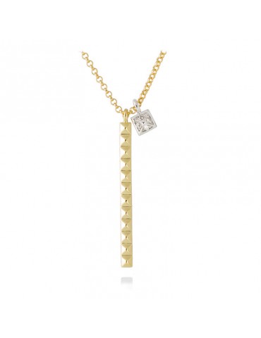 Collar con barra de...